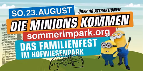 Sommer im Park \/\/ Die Minions kommen \/\/ 2026