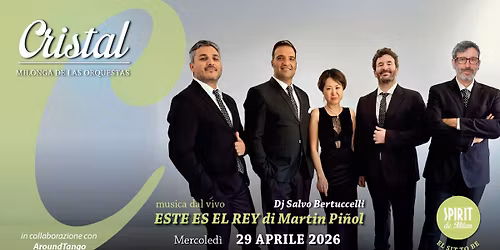 CRISTAL, Tango en vivo