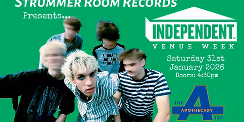 Strummer Room Records Presents... Aqualine + Big Trousers + Support