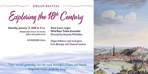 Organ Recital: Exploring the 18th Century