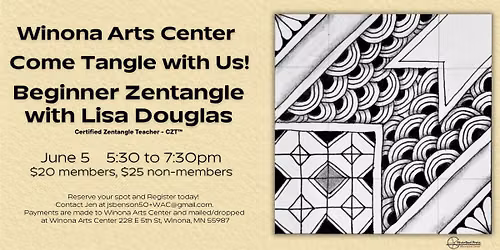 Beginner Zentangle with Lisa Douglas
