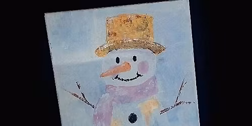Winter Paint: Frosting the Snowperson
