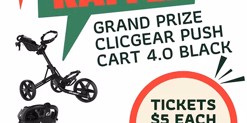 HOLIDAY RAFFLE - Clicgear Push Cart 4.0!