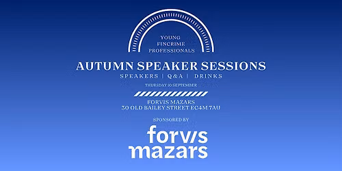 YFCP - Autumn Speaker Sessions (Food & Drinks Included)