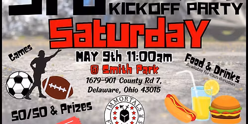 \ud83c\udfcd\ufe0f IMMORTALS 3rd ANNUAL SPRING KICKOFF\ud83d\udd25\ud83c\udf7b