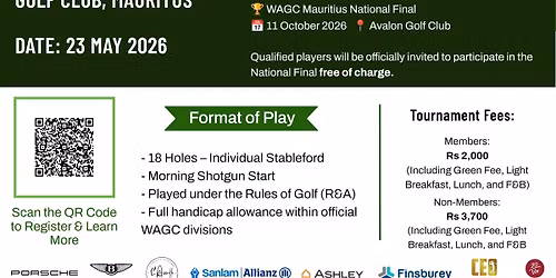 WAGC Tamarina Qualifier