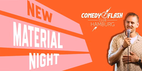 New Material Comedy \u2013 frische Jokes von Profis