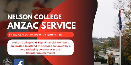 Nelson College Anzac Service