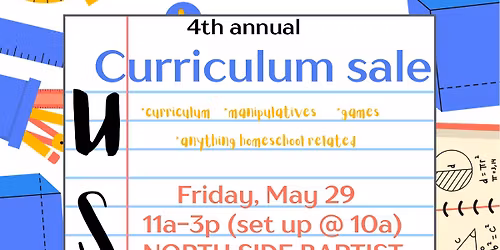 Homeschool used curriculum sale