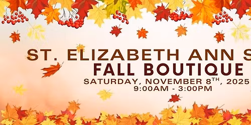 SEA Fall Boutique Craft Fair