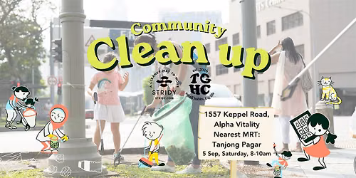 Community clean up with Stridy & The Good Habits Club