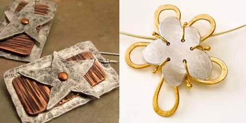 Cold Connections in Jewelry Making Art Class