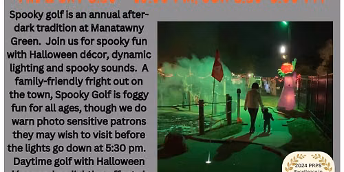 Spooky Golf @ Manatawny Green