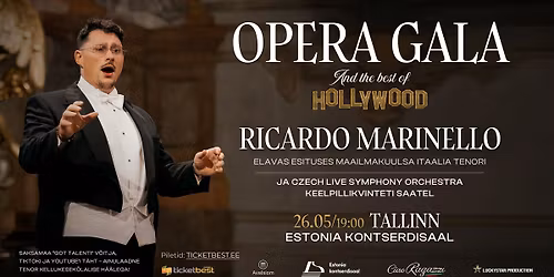 RICARDO MARINELLO. Opera Gala and the best of Hollywood