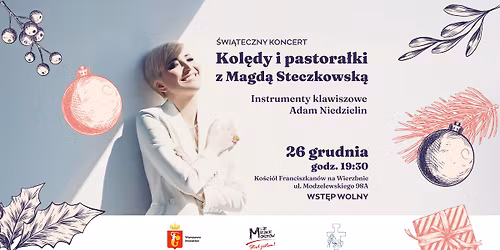 \u015awi\u0105teczny koncert Magdy Steczkowskiej na Mokotowie.