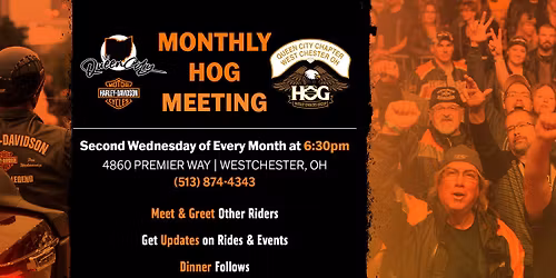Queen City Membership Meeting for HOG Chapter #3805