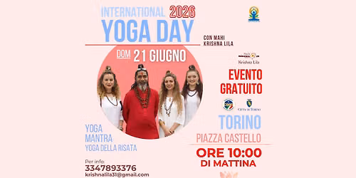 GIORNATA MONDIALE DELLO YOGA 2026