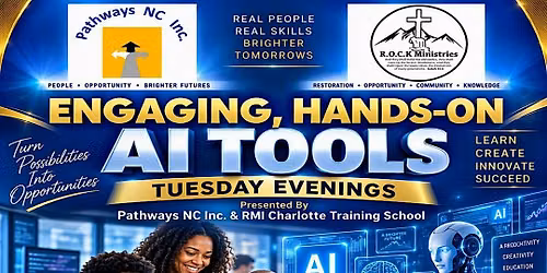 Pathways NC Inc. and RMI Charlotte Training School Offering AI Tools Course