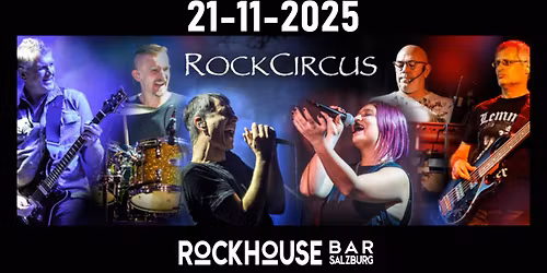 ROCKCIRCUS - LIVE AT ROCKHOUSE BAR mit den besten Heavy Rock Coversongs aus den 70's & 80's \n