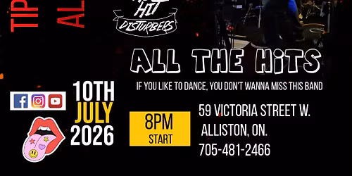 The Hit Disturbers at The Tipsy Fox Alliston