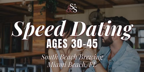 Speed Dating Ages 30-45 in Miami Beach, FL at South Beach Brewing Co.