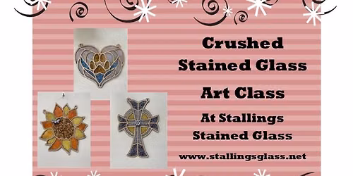 Crushed Stained Glass Art Class - Pick Your Project @ My New Favorite Thing, 5221 Highland Road, Wat