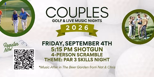 Couples Golf & Live Music Night - Par 3 Skills Challenge