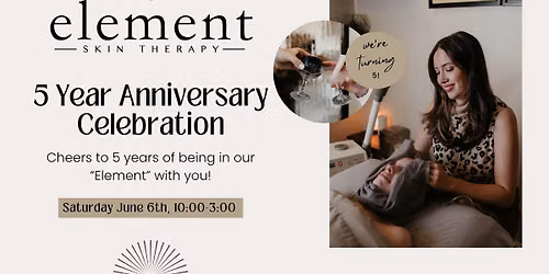 5 Year Anniversary Celebration