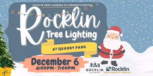 Rocklin Tree Lighting 2025