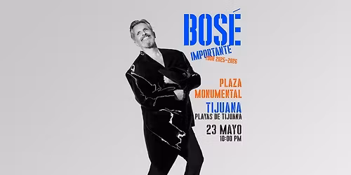 BOS\u00c9 IMPORTANTE TOUR 2025-2026