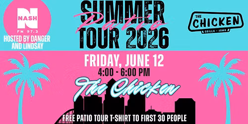 Patio Tour at The Chicken with Nash 97.3 (Stop #5)