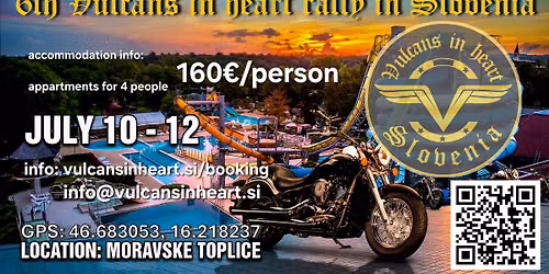 6th Vulcans in heart rally in Slovenia 2026