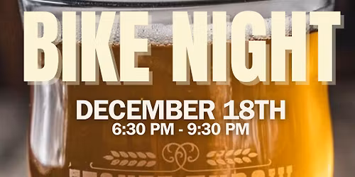 Bike Night @ Stones Throw Brewing Co. - Goose Creek