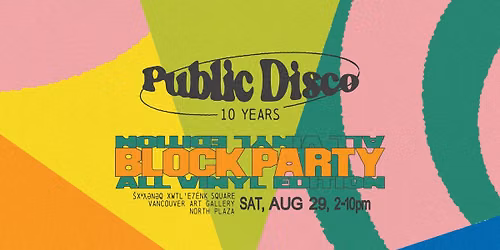 Public Disco Block Party: Downtown