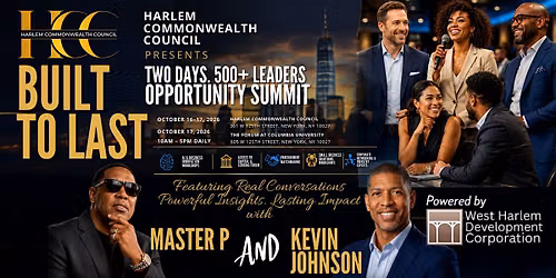 Built to Last: Opportunity Summit
