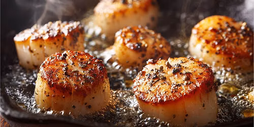 Searing Scallops | Cooking School