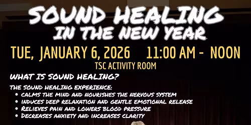 Sound Healing in the New Year