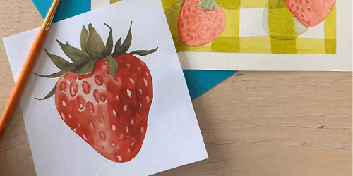 Beginning Watercolor: Fruit