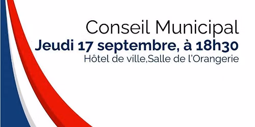 Conseil Municipal 