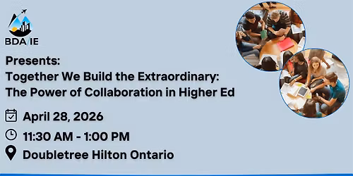 Building the Extraordinary: The Power of Collaboration in Higher Ed