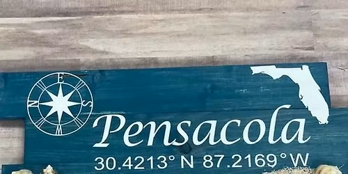 Pensacola Sign $45