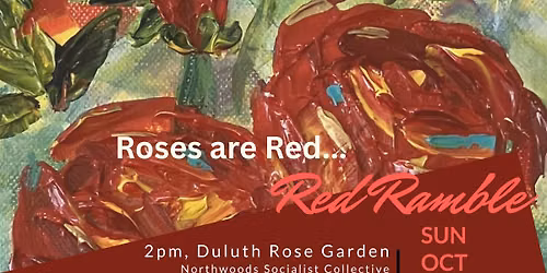 Red Ramble-Roses are Red...