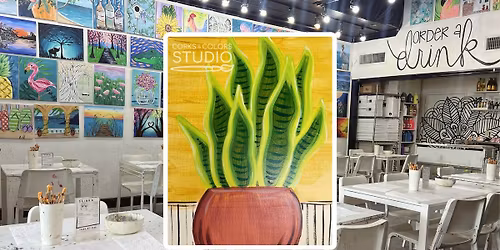 Painting Class: Snake Plant