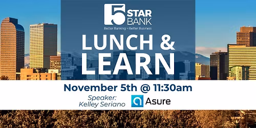 Are HR pitfalls holding you back? Lunch & Learn with 5Star Bank and Asure Software