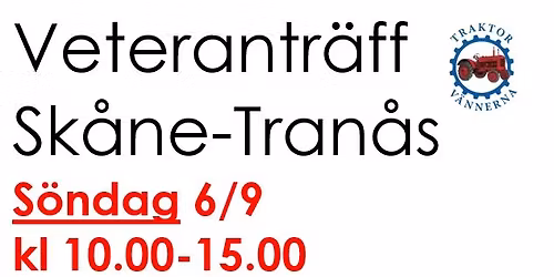 Veterantr\u00e4ffen i Sk\u00e5ne-Tran\u00e5s 2026