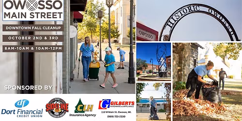 Downtown Fall Cleanup