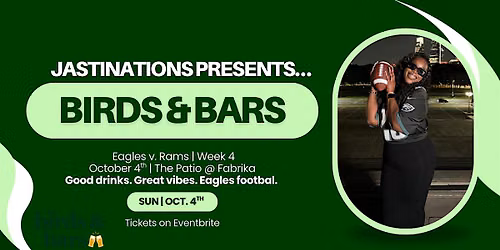 Birds & Bars: Eagles vs. Rams Watch Party