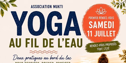 yoga au fil de l'eau : paddle yoga \/ sunset 