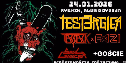 TESTER GIER | Tassack x Fazi | Soul Collector + GO\u015aCIE, Rybnik, Klub Odyseja \/ 24.01.2026