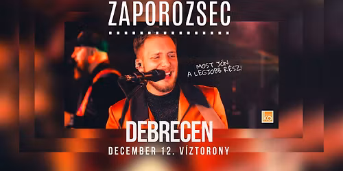 Zaporozsec I Most j\u00f6n a legjobb r\u00e9sz Vend\u00e9g: Blansch